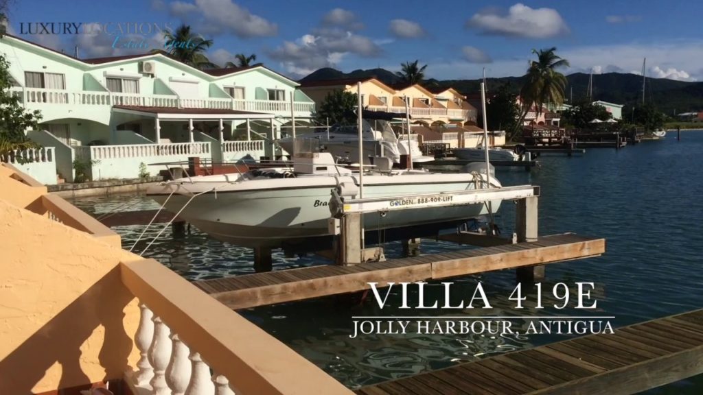 Villa 419E, Jolly Harbour, Antigua Caribbean Villa for Sale