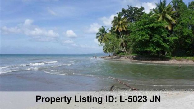 Beach Front Acreage For Sale Between Gaspar Hernandez and Rio San Juan Dominican Republic