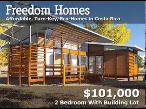 Retire in a Brand New, 2 BR Costa Rica Eco-Home – 1,000 Lot Included