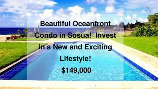 Sosua Ocean Front Condo For Sale – Sosua Dominican Republic Oceanfront Real Estate 9,000